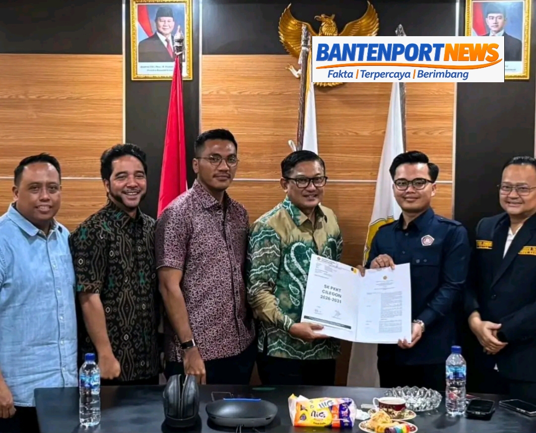 Terima SK Kepengurusan, Ahmad Aflahul Aziz Siap Jadikan Karang Taruna Cilegon Lebih Aktif, Mandiri, dan Berdampak