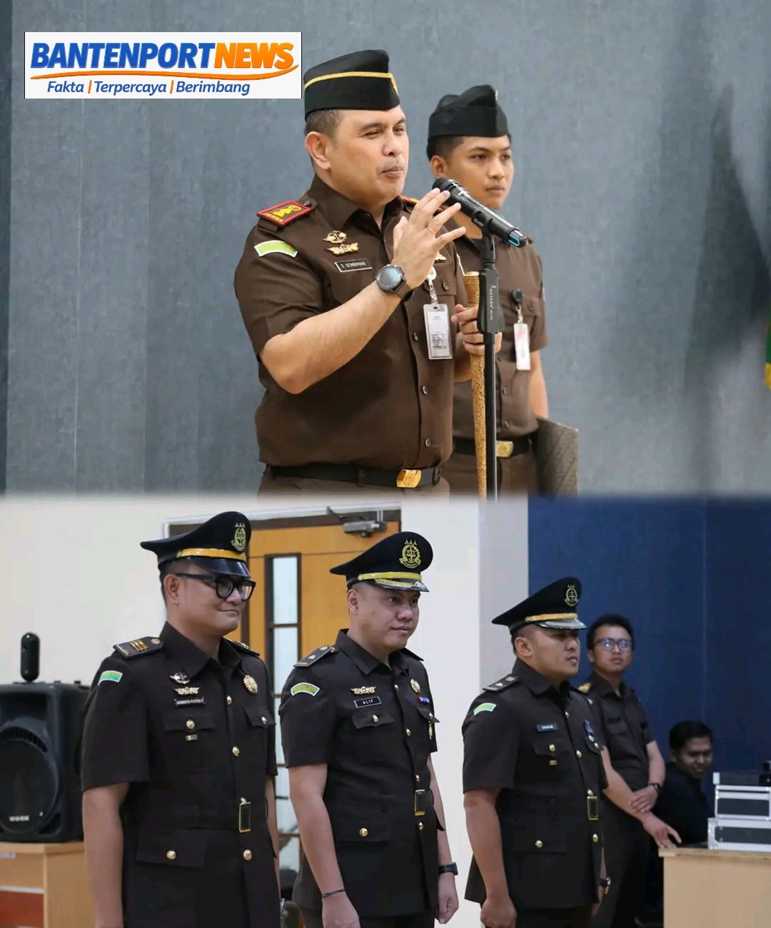 Kajari Pandeglang Lantik Tiga Pejabat Eselon IV, Perkuat Kinerja dan Pelayanan Institusi