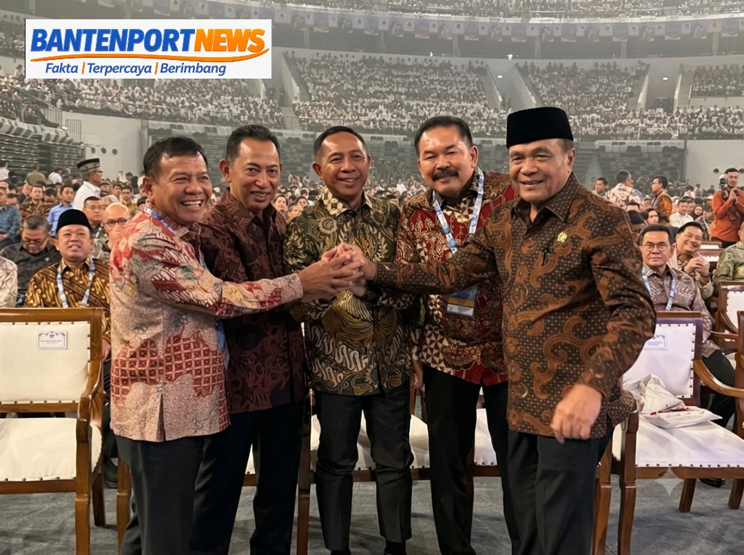 Lima Pimpinan Lembaga Negara Tampil Kompak di Hari Koperasi Nasional, Kirim Sinyal Soliditas Penegak Hukum dan Keamanan